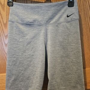 Nike Dri Fit Women's Gray Biker Shorts